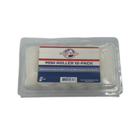 Epoxy Depot 4"x3/8 shed resistance mini roller 12 pack.